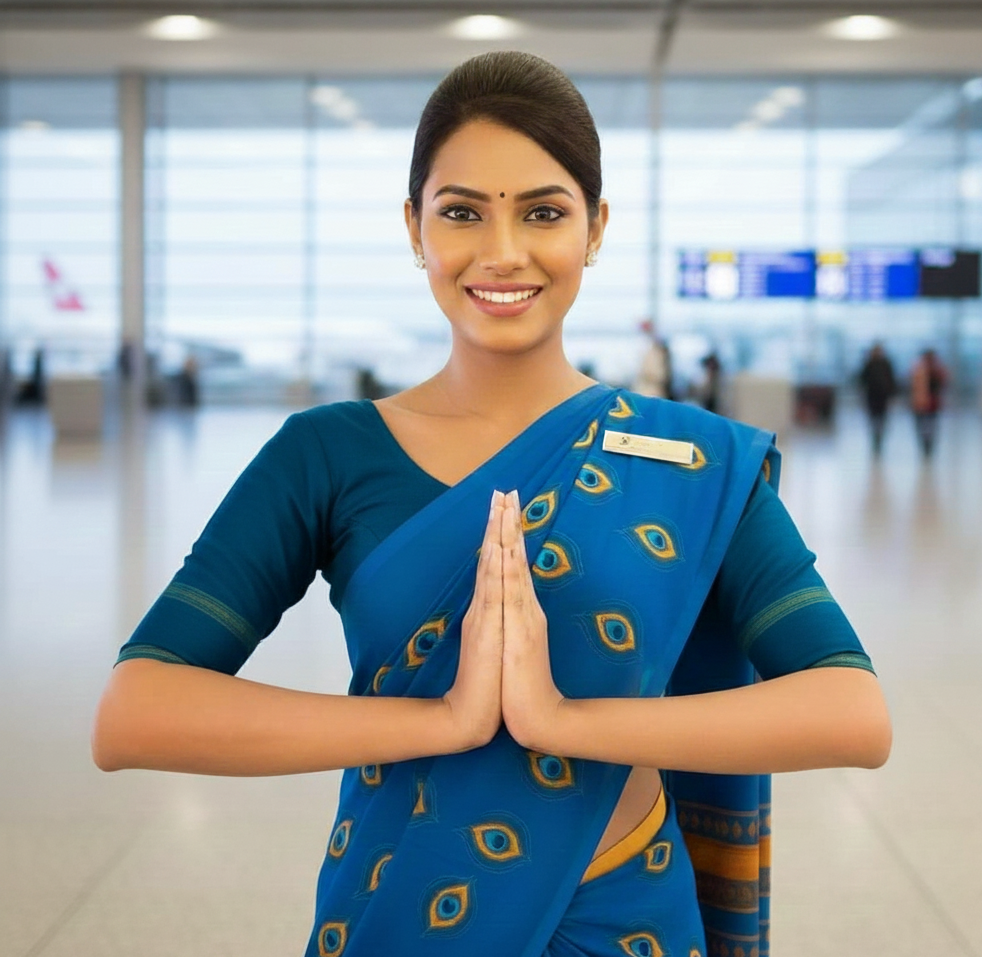 Traditional Sri Lankan Welcome - Ayubowan